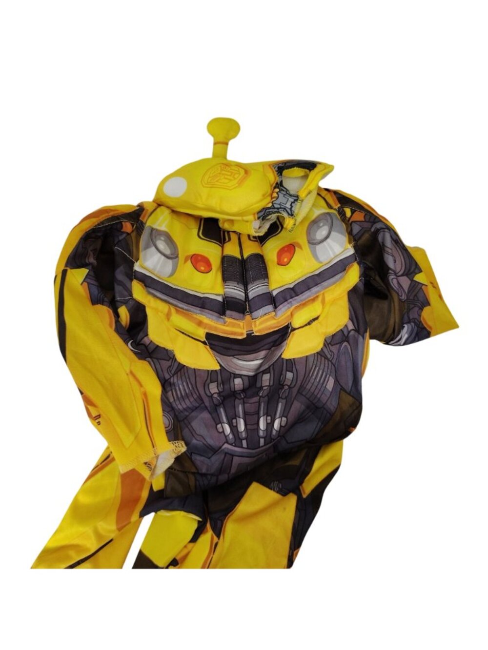 Disguise Toddlers 2T 2 piece Transformers Bumblebee Complete Halloween Costume - Picture 8 of 8